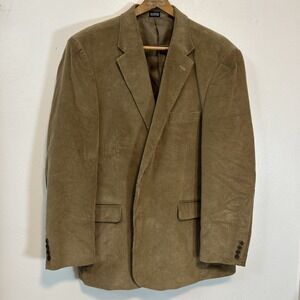 Meeting Street Men 48R Corduroy‎ 100% Cotton 2-Button Blazer Jacket 3898
